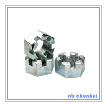 Hex Nut Hexagon Slotted Nut-7/8~1-1/8